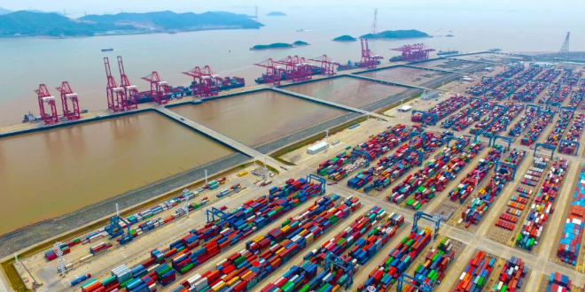 2023年全國(guó)內(nèi)河港口吞吐量同比增長(zhǎng)14.2%