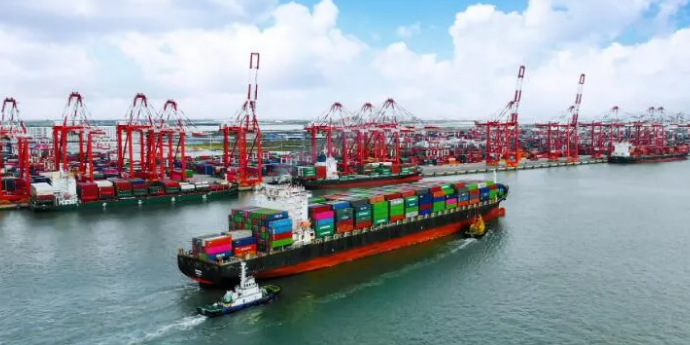 2025年1-4月我國(guó)港口貨物、集裝箱吞吐量